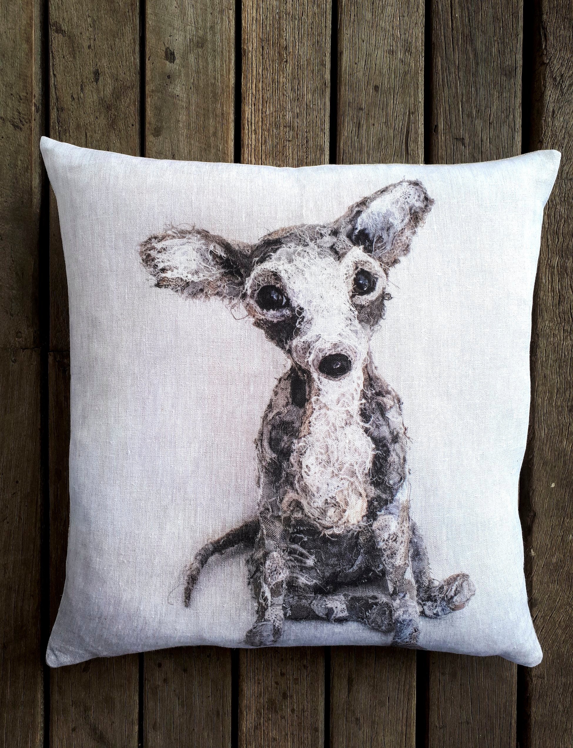Archie Chihuahua Cushion 2 - COVER ONLY