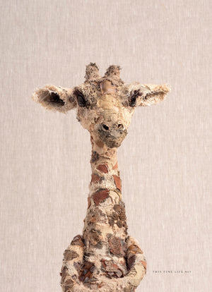 Clarence Longbottom - Giraffe Sculpture - SOLD