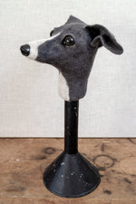 Ernest -  Felted Italian Greyhound Dog Sculpture