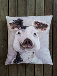 Porteus Pig Linen Cushion - COVER ONLY